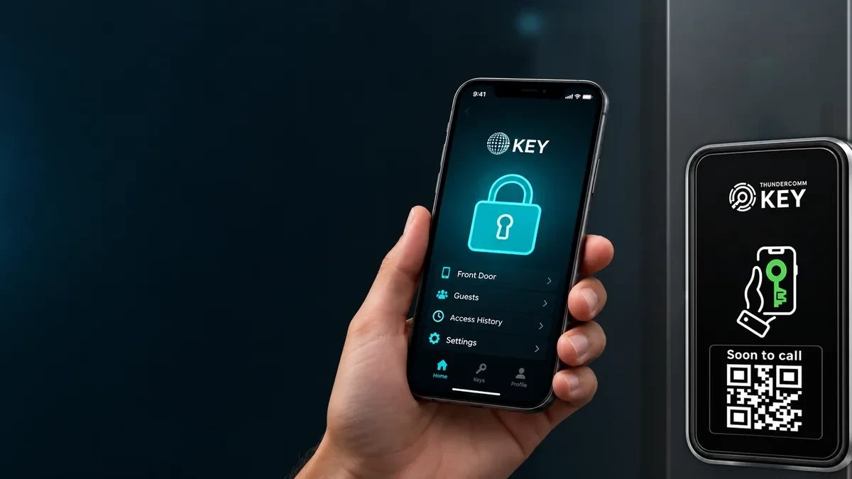 Цифровий доступ SmartphoneKEY у смартфоні
